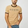 Deals 👍 Guess Factory Kirk Logo Crew Tee for men 🤩
