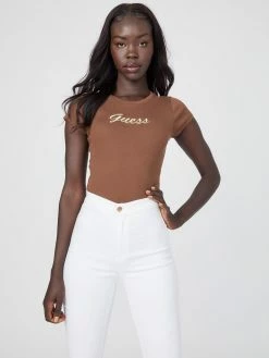 Best deal ✔️ Guess Factory Presley Logo Tee for 👩 women 👏