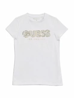 Outlet ๐ Guess Factory Fran Pearl Tee (7-14) for kids ๐ฏ