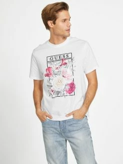 Best Sale ❤️ Guess Factory Roqueford Crewneck Tee for men 😍