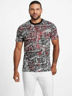 Top 10 🔔 Guess Factory Jael Tee for men 🔥