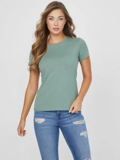 Promo ⌛ Guess Factory Josie Logo Tee for 👩 women 🧨