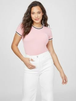 Coupon 👍 Guess Factory Freddie Ringer Tee for 👩 women 👍