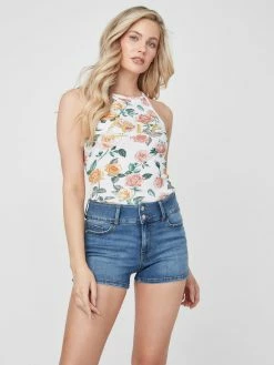 Outlet 😉 Guess Factory Elvie Rhinestone Tank for 👩 women 😀