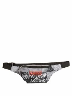 Cheap ✔️ Guess Factory Nylon Logo Fanny Pack for 👩 women 🎉