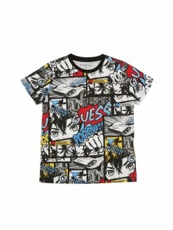 Best reviews of 🥰 Guess Factory Sanders Tee (2-6) for kids 😀
