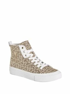 Cheapest 😉 Guess Factory By Now High-Top 👟 Sneakers for 👩 women 🥰