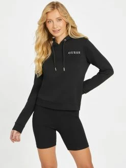New 🌟 Guess Factory Eda Logo Hoodie for 👩 women ⌛